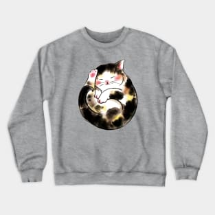 Sweet heart baby cat Crewneck Sweatshirt